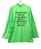 BALENCIAGAバレンシアガ）の古着「長袖カットソー」｜グリーン