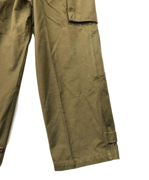 フレンチミリタリー（フレンチミリタリー）フレンチミリタリー (フレンチミリタリー) M-47カーゴパンツ カーキ サイズ:91㎝（W36）の古着・服飾アイテム