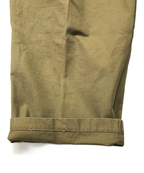 フレンチミリタリー（フレンチミリタリー）フレンチミリタリー (フレンチミリタリー) M-47カーゴパンツ カーキ サイズ:91㎝（W36）の古着・服飾アイテム
