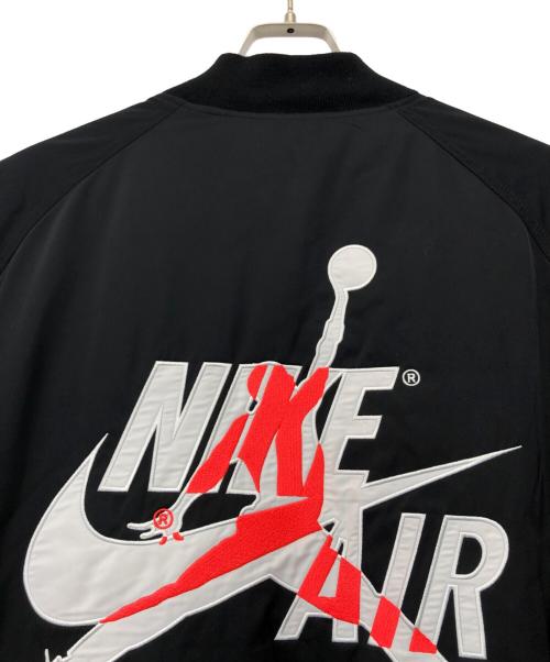 AIR JORDAN（エア ジョーダン）AIR JORDAN (エア ジョーダン) MA-1ジャケット ブラック サイズ:XLの古着・服飾アイテム