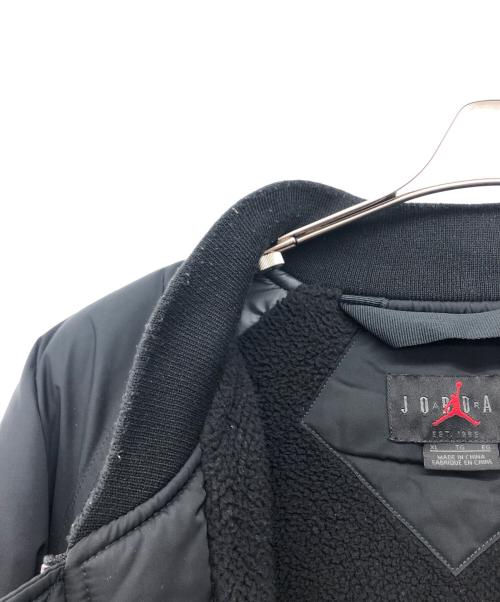 AIR JORDAN（エア ジョーダン）AIR JORDAN (エア ジョーダン) MA-1ジャケット ブラック サイズ:XLの古着・服飾アイテム