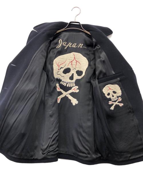 東洋エンタープライズ（トウヨウエンタープライズ）東洋エンタープライズ (トウヨウエンタープライズ) Pコート ネイビー サイズ:Mの古着・服飾アイテム