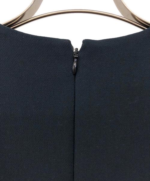 YOKO CHAN（ヨーコチャン）YOKO CHAN (ヨーコチャン) 半袖ワンピース ネイビー サイズ:Mの古着・服飾アイテム