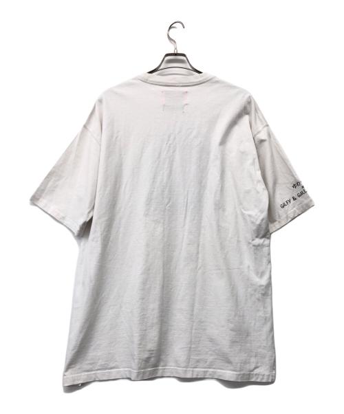 GALLIS ADDICTION（ガリスアディクション）GALLIS ADDICTION (ガリスアディクション) GALFY (ガルフィー) ビッグシルエットTシャツ ホワイト サイズ:FREEの古着・服飾アイテム