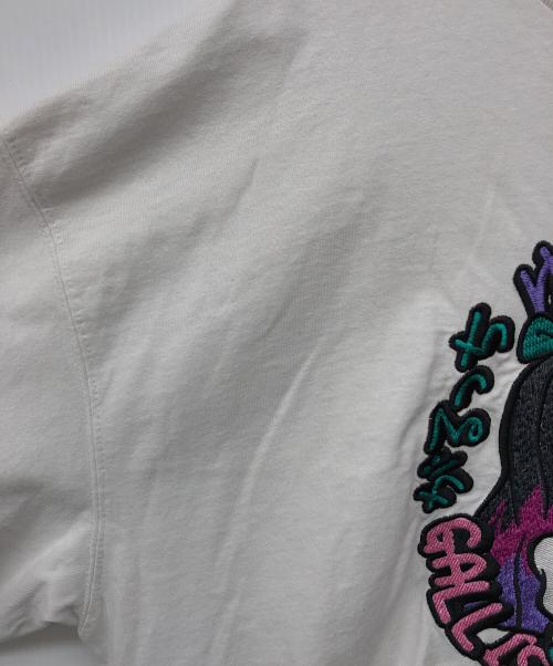 GALLIS ADDICTION（ガリスアディクション）GALLIS ADDICTION (ガリスアディクション) GALFY (ガルフィー) ビッグシルエットTシャツ ホワイト サイズ:FREEの古着・服飾アイテム