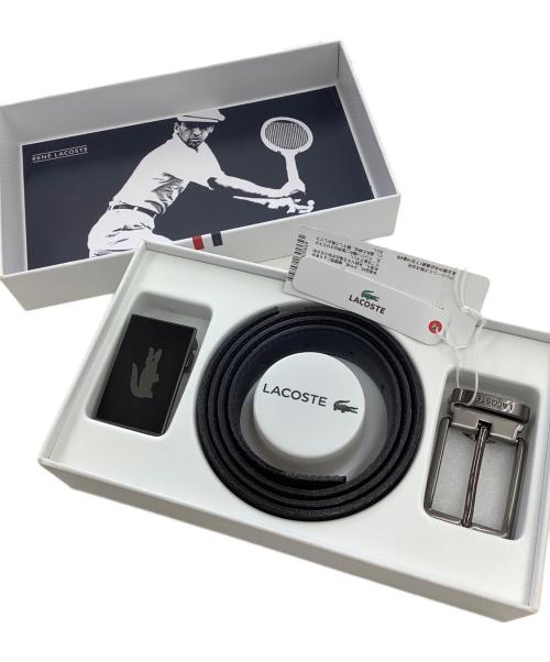 LACOSTE（ラコステ）LACOSTE (ラコステ) ベルト ネイビー 未使用品の古着・服飾アイテム