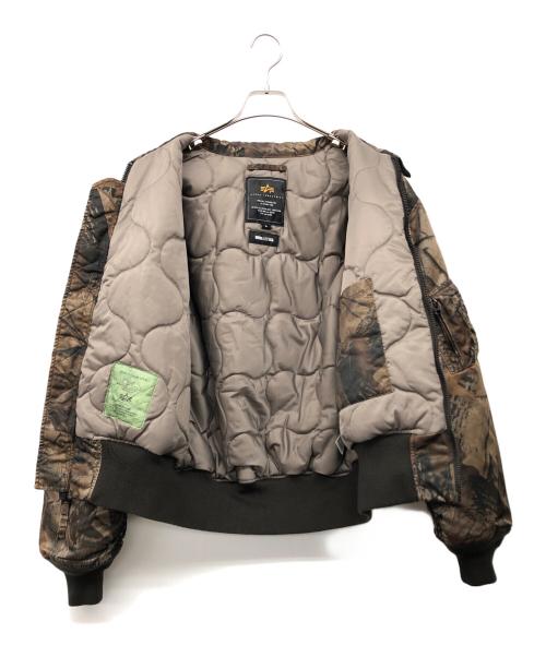 ALPHA（アルファ）ALPHA (アルファ) WIND AND SEA (ウィンダンシー) CWU-45Pジャケット ブラウン サイズ:Mの古着・服飾アイテム