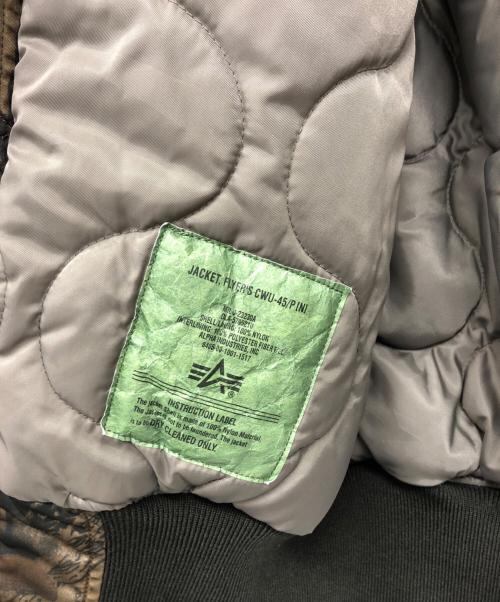 ALPHA（アルファ）ALPHA (アルファ) WIND AND SEA (ウィンダンシー) CWU-45Pジャケット ブラウン サイズ:Mの古着・服飾アイテム