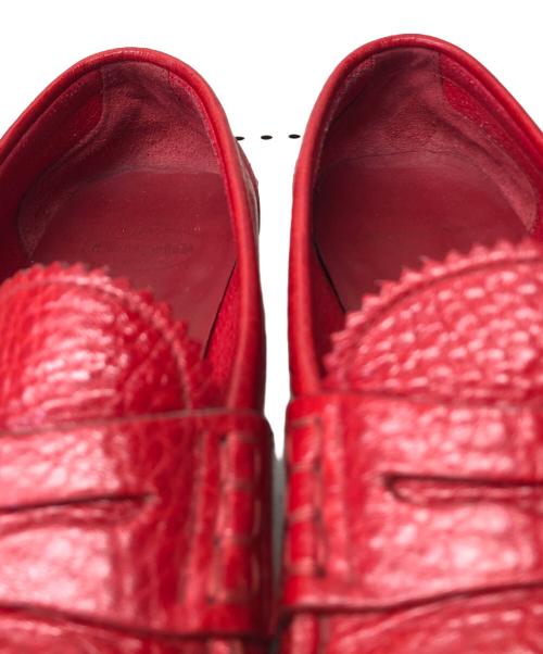 CHURCH'S（チャーチ）CHURCH'S (チャーチ) コインローファー レッド サイズ:36の古着・服飾アイテム