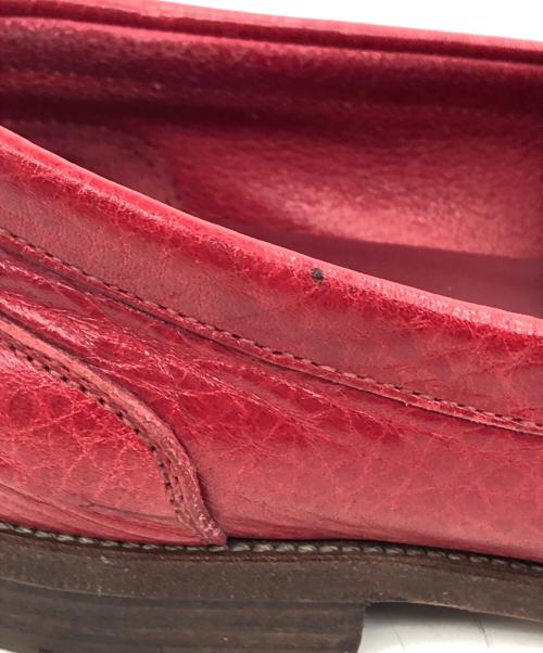 CHURCH'S（チャーチ）CHURCH'S (チャーチ) コインローファー レッド サイズ:36の古着・服飾アイテム