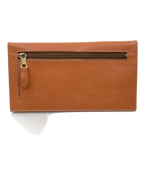IL BISONTE（イル ビゾンテ）IL BISONTE (イル ビゾンテ) スクエアロングウォレット ブラウン 未使用品の古着・服飾アイテム