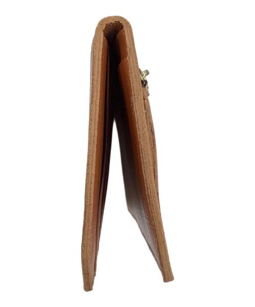 IL BISONTE（イル ビゾンテ）IL BISONTE (イル ビゾンテ) スクエアロングウォレット ブラウン 未使用品の古着・服飾アイテム