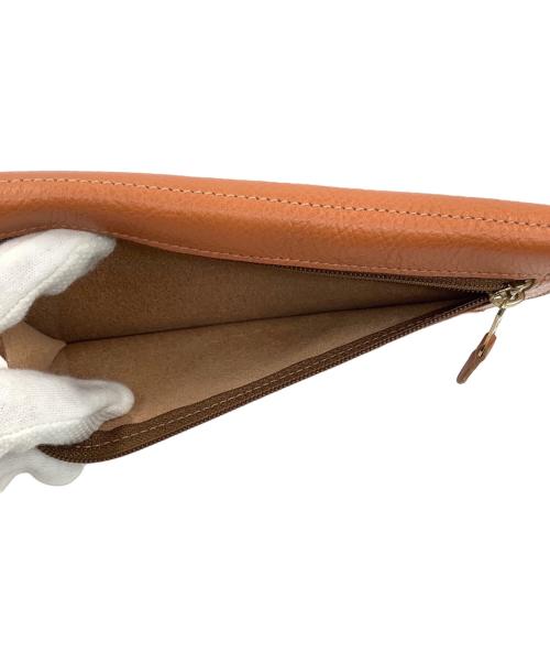 IL BISONTE（イル ビゾンテ）IL BISONTE (イル ビゾンテ) スクエアロングウォレット ブラウン 未使用品の古着・服飾アイテム