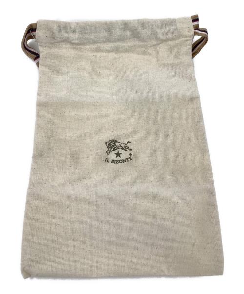 IL BISONTE（イル ビゾンテ）IL BISONTE (イル ビゾンテ) スクエアロングウォレット ブラウン 未使用品の古着・服飾アイテム