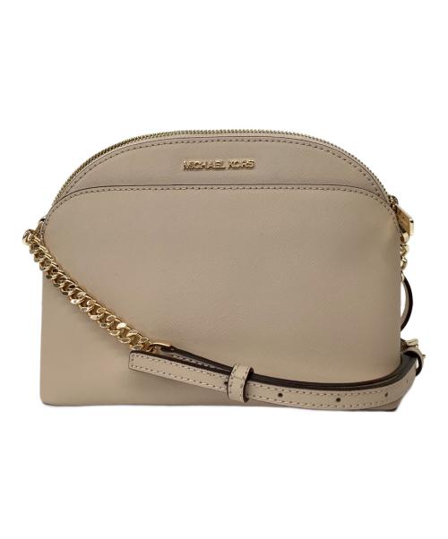MICHAEL KORS（マイケル・コース）MICHAEL KORS (マイケルコース) ショルダーバッグ ベージュの古着・服飾アイテム
