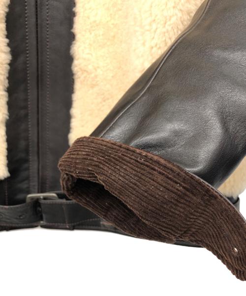 HOR.L.TOGS（ソノタブランド）HOR.L.TOGS (ソノタブランド) グリズリージャケット ブラウン サイズ:46の古着・服飾アイテム