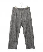 Snow peakスノーピーク）の古着「Printed Quick Dry Pants」｜ホワイト×ブラック