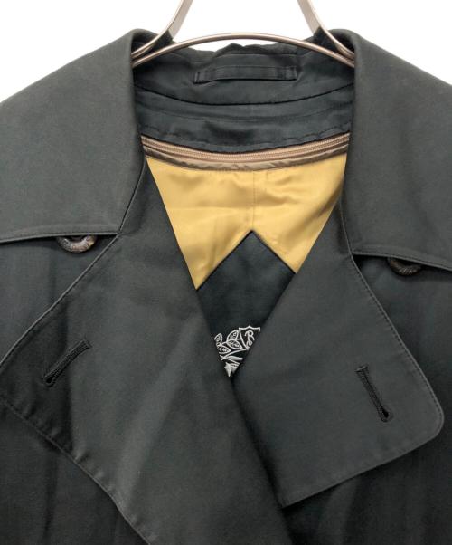 Burberry's（バーバリー）Burberry's (バーバリーズ) ライナー付トレンチコート ブラック サイズ:7ARの古着・服飾アイテム