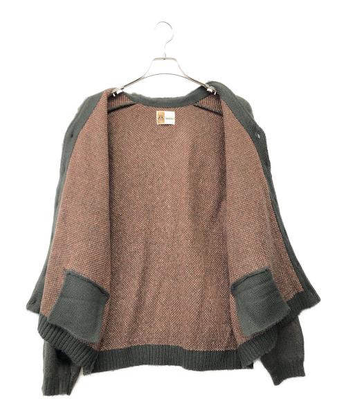 TOWN CRAFT（タウンクラフト）TOWN CRAFT (タウンクラフト) シャギーニット グリーン サイズ:XSの古着・服飾アイテム