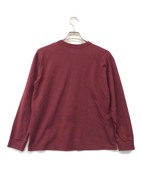 THE NORTHFACE PURPLELABEL（ザ・ノースフェイス パープルレーベル）THE NORTHFACE PURPLELABEL (ザ・ノースフェイス パープルレーベル) 7oz Long Sleeve Pocket Tee バーガンディー サイズ:WSの古着・服飾アイテム