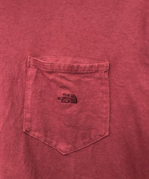 THE NORTHFACE PURPLELABEL（ザ・ノースフェイス パープルレーベル）THE NORTHFACE PURPLELABEL (ザ・ノースフェイス パープルレーベル) 7oz Long Sleeve Pocket Tee バーガンディー サイズ:WSの古着・服飾アイテム