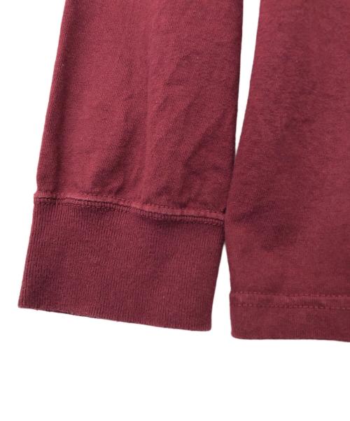 THE NORTHFACE PURPLELABEL（ザ・ノースフェイス パープルレーベル）THE NORTHFACE PURPLELABEL (ザ・ノースフェイス パープルレーベル) 7oz Long Sleeve Pocket Tee バーガンディー サイズ:WSの古着・服飾アイテム