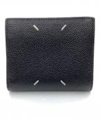 Maison Margielaメゾンマルジェラ）の古着「4ステッチ フリップフラップウォレット」｜ブラック