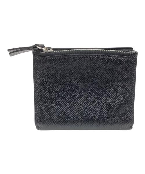 Maison Margiela（メゾンマルジェラ）Maison Margiela (メゾンマルジェラ) 4ステッチ フリップフラップウォレット ブラックの古着・服飾アイテム
