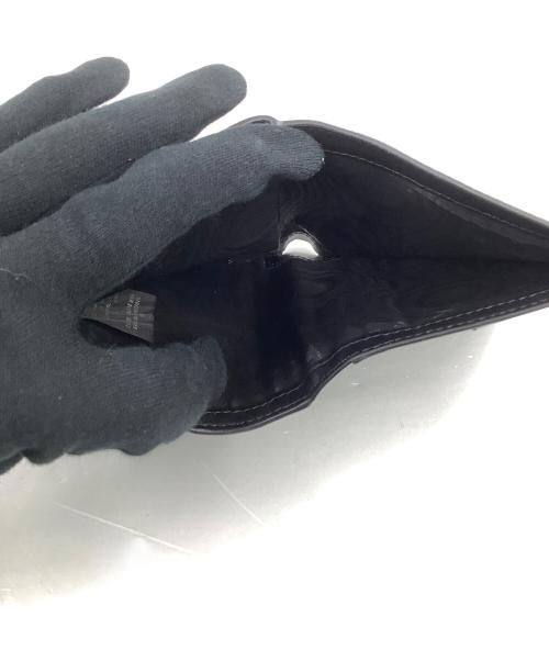 Maison Margiela（メゾンマルジェラ）Maison Margiela (メゾンマルジェラ) 4ステッチ フリップフラップウォレット ブラックの古着・服飾アイテム