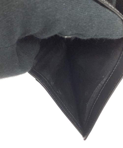 Maison Margiela（メゾンマルジェラ）Maison Margiela (メゾンマルジェラ) 4ステッチ フリップフラップウォレット ブラックの古着・服飾アイテム