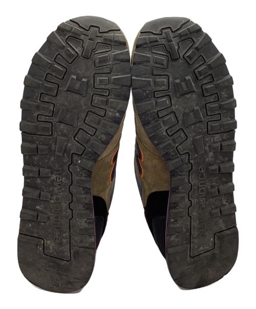 NEW BALANCE（ニューバランス）NEW BALANCE (ニューバランス) スニーカー ブラウン×パープル サイズ:28.5の古着・服飾アイテム