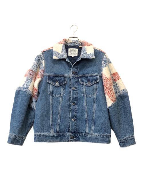 LEVI'S MADE&CRAFTED（リーバイスメイドクラフテッド）LEVI'S MADE&CRAFTED (リーバイスメイドクラフテッド) 切替デニムジャケット サイズ:Sの古着・服飾アイテム