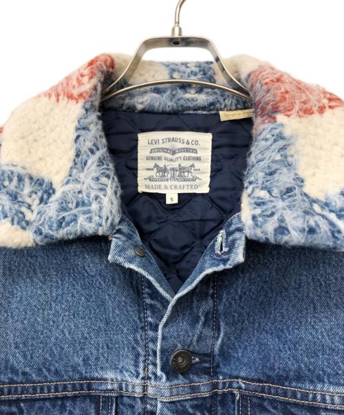 LEVI'S MADE&CRAFTED（リーバイスメイドクラフテッド）LEVI'S MADE&CRAFTED (リーバイスメイドクラフテッド) 切替デニムジャケット サイズ:Sの古着・服飾アイテム