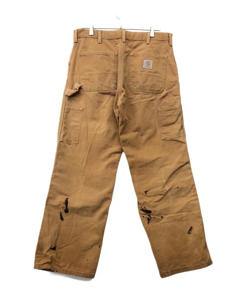 CarHartt（カーハート）CarHartt (カーハート) ダブルニーパンツ ブラウン サイズ:91cm(W36)の古着・服飾アイテム