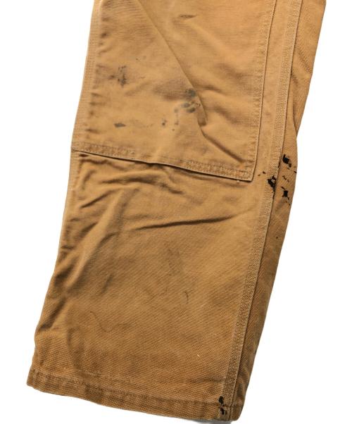 CarHartt（カーハート）CarHartt (カーハート) ダブルニーパンツ ブラウン サイズ:91cm(W36)の古着・服飾アイテム