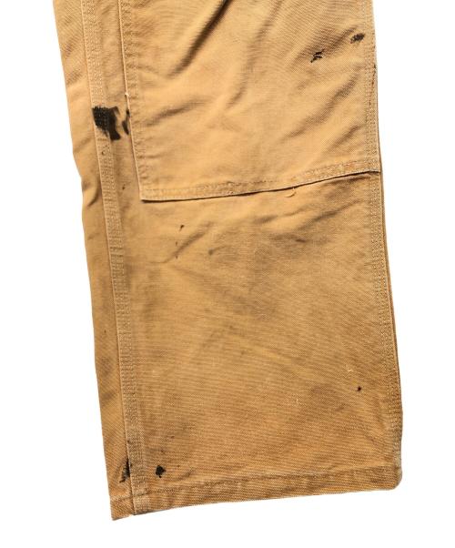 CarHartt（カーハート）CarHartt (カーハート) ダブルニーパンツ ブラウン サイズ:91cm(W36)の古着・服飾アイテム
