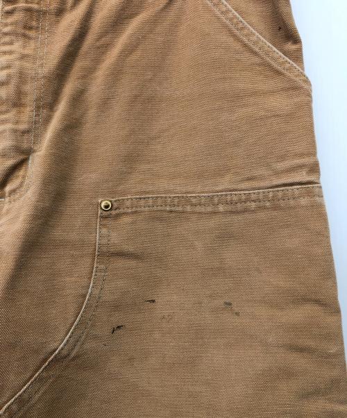 CarHartt（カーハート）CarHartt (カーハート) ダブルニーパンツ ブラウン サイズ:91cm(W36)の古着・服飾アイテム