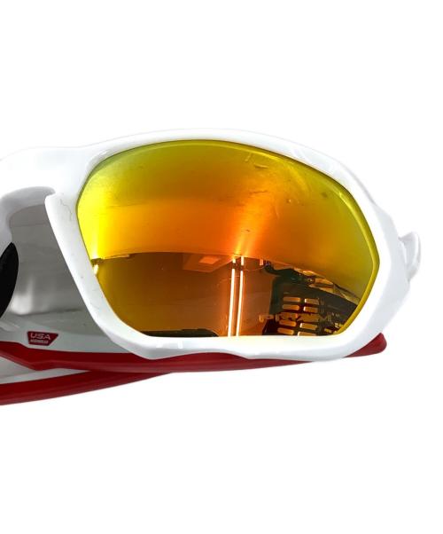 OAKLEY（オークリー）OAKLEY (オークリー) スポーツサングラス ホワイトの古着・服飾アイテム