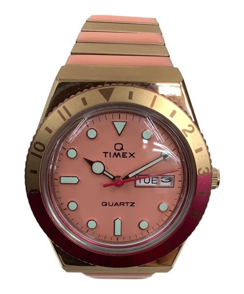 TIMEX（タイメックス）TIMEX (タイメックス) 腕時計 ピンク×ゴールドの古着・服飾アイテム