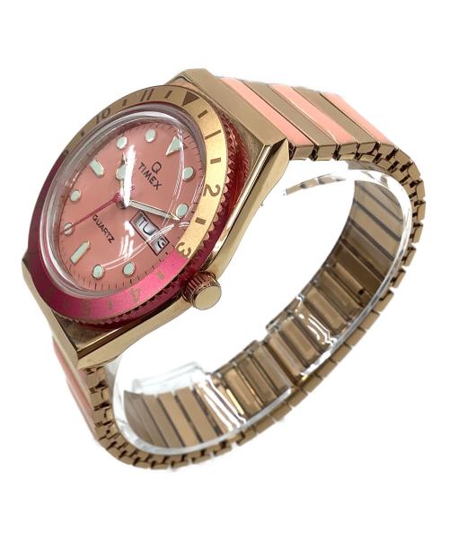TIMEX（タイメックス）TIMEX (タイメックス) 腕時計 ピンク×ゴールドの古着・服飾アイテム