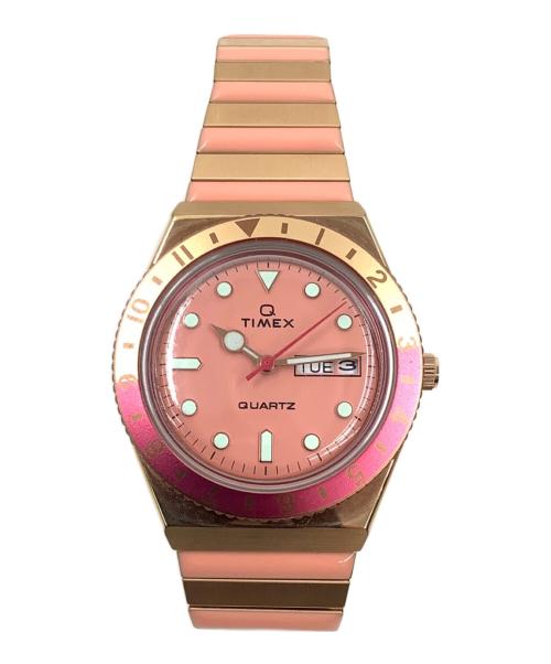 TIMEX（タイメックス）TIMEX (タイメックス) 腕時計 ピンク×ゴールドの古着・服飾アイテム