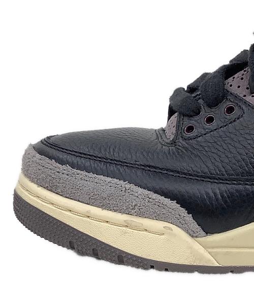 NIKE（ナイキ）NIKE (ナイキ) A Ma Maniere (ア・マ・マニエール) AirJordan3RetroOGSP ブラック×グレー サイズ:26.5cmの古着・服飾アイテム