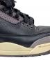 中古・古着 NIKE (ナイキ) A Ma Maniere (ア・マ・マニエール) AirJordan3RetroOGSP ブラック×グレー サイズ:26.5cm：17000円