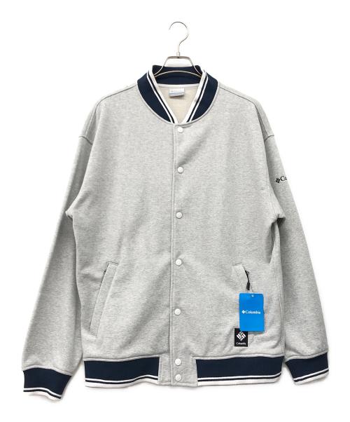 Columbia（コロンビア）Columbia (コロンビア) スナップジャケット グレー サイズ:Lの古着・服飾アイテム