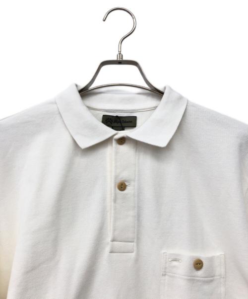 NIGEL CABOURN（ナイジェルケーボン）NIGEL CABOURN (ナイジェルケーボン) ポロシャツ ホワイト サイズ:50 未使用品の古着・服飾アイテム