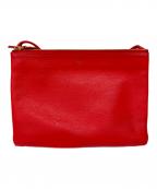 CELINEセリーヌ）の古着「ショルダーバッグ」｜レッド