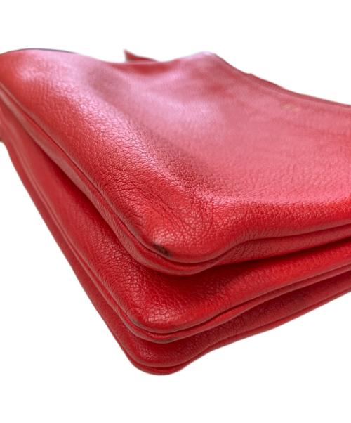 CELINE（セリーヌ）CELINE (セリーヌ) ショルダーバッグ レッドの古着・服飾アイテム