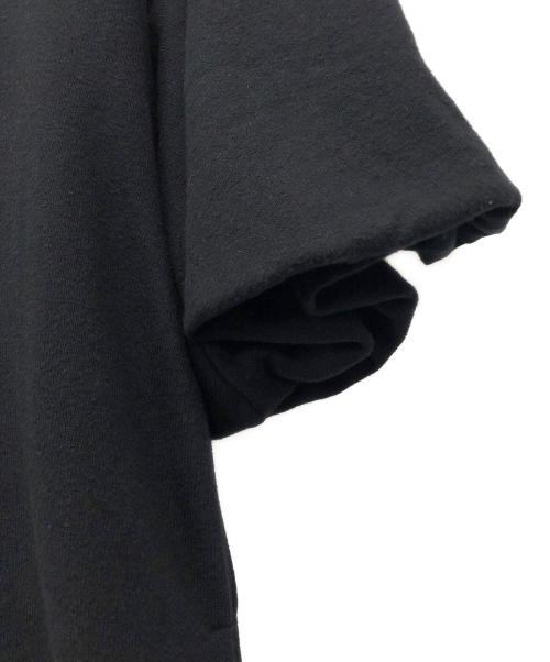 Americana（アメリカーナ）Americana (アメリカーナ) MANOF (マノフ) スウェットワンピース ブラック サイズ:Sの古着・服飾アイテム