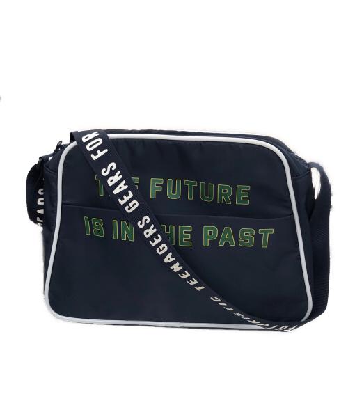 HUMAN MADE（ヒューマンメイド）HUMAN MADE (ヒューマンメイド) ショルダーバッグ ネイビーの古着・服飾アイテム