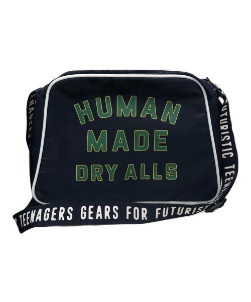 HUMAN MADE（ヒューマンメイド）HUMAN MADE (ヒューマンメイド) ショルダーバッグ ネイビーの古着・服飾アイテム